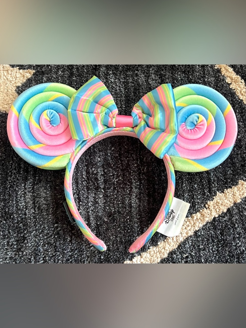 Disney Eats Lollipop Minnie Mouse Ears Headband